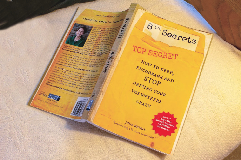 the book 8 1/2 Secrets your volunteers wished you knew
